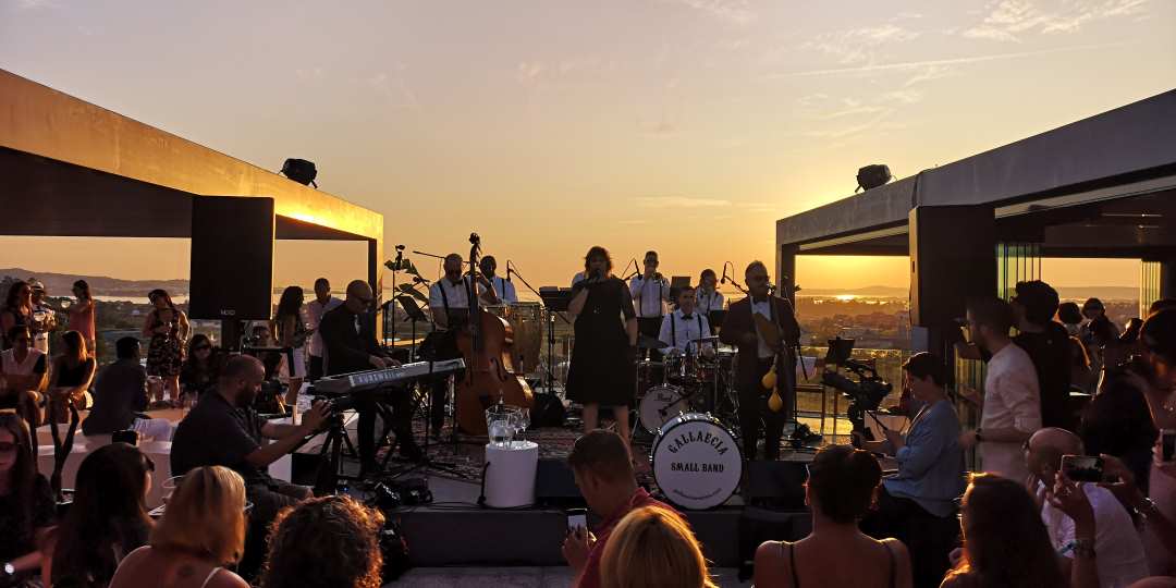 gallaecia small band en bodegas martin codax_música para eventos en galicia