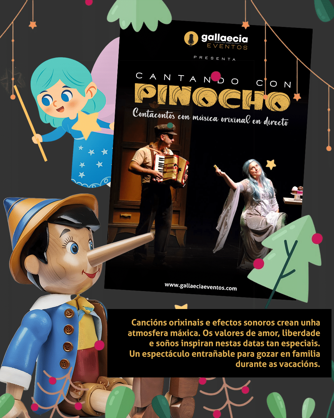  Grupos de música en directo para Navidad 