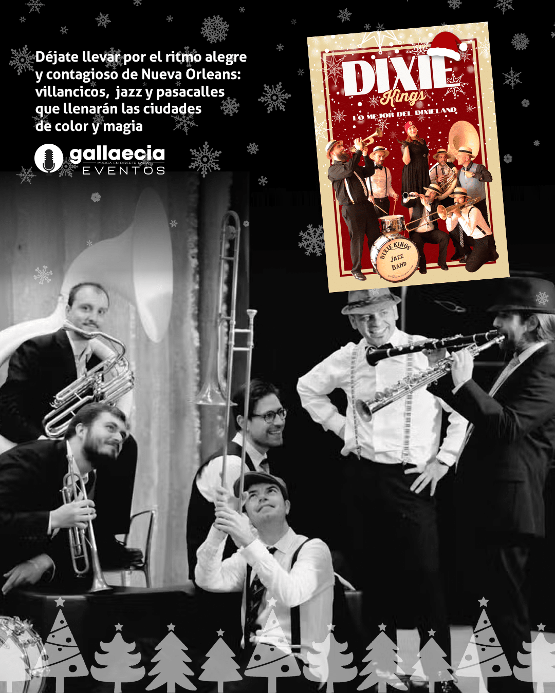  Grupos de música en directo para Navidad 