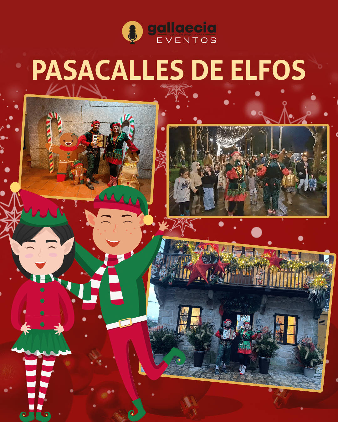  Grupos de música en directo para Navidad 