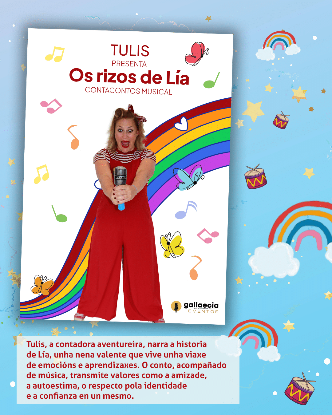 Música para Carnaval en Galicia: os rizos de Lía